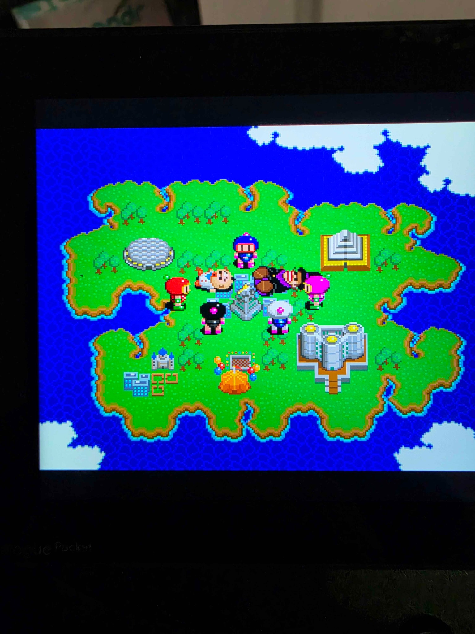 Super Bomberman battle screenshot five